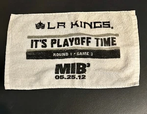 Los Angeles Kings RALLY TOWEL 2012 PLAYOFFS ROUND 1 GAME 3 RARE Stanley Cup yr. - Bild 1 von 1