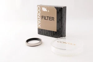 Mint Contax 30.5mm P Filter Lens Filter for T3 TVS II Silver w/Box From Japan - Picture 1 of 8