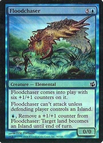 MTG - Morningtide - Floodchaser - 2X - Foil - NM - Image 1 of 1