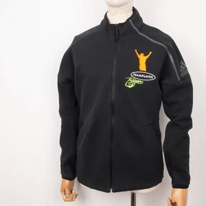 Adidas Trainingsjacke Pullover Herren schwarz Langarm Full-Zip Größe M - Bild 1 von 12