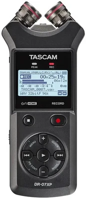 Tascam DR-07XP 2-Kanal 24bit/96kHz Kofferrecorder - Bild 1 von 4