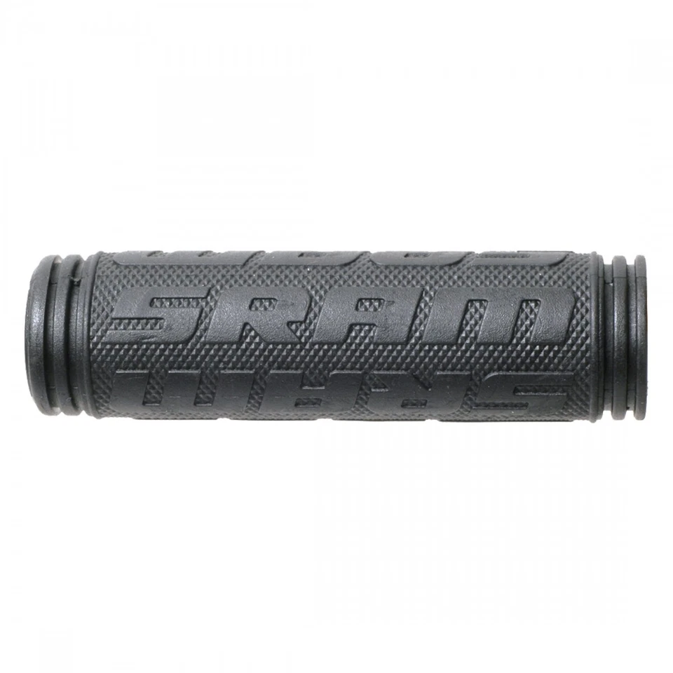 Black Stationary Twist Shift Grips - 110mm Ergononomic, Durable Bicycle MTB - Image 1 of 1