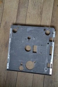 USED THORENS TD-125 mk II turntable BARE CHASSIS PLATE - Picture 1 of 2