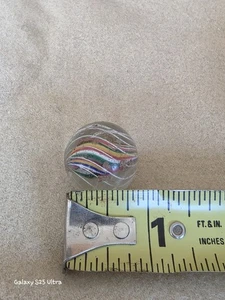 Handgefertigte deutsche Wirbel Shooter Marmor - 0,79 Zoll - Bild 1 von 5