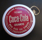 Vintage Yo-Yo Yoyo Genuine Russell Profesional Tome Coca Cola Grande Red & White