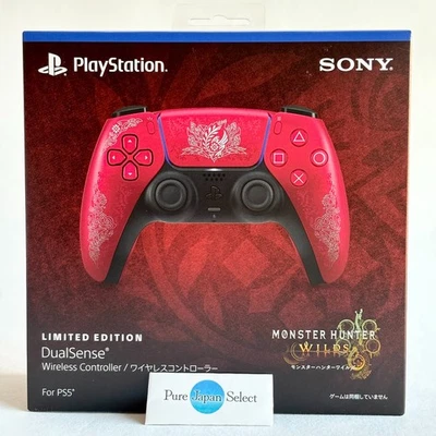 DualSense Wireless Controller Monster Hunter Wilds Limited Edition SONY PS5 NEW - Image 1 of 4