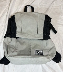K9 Sport Sack Air 2 nach vorne gerichteter Hundetrage Rucksack groß hellgrau - Bild 1 von 11