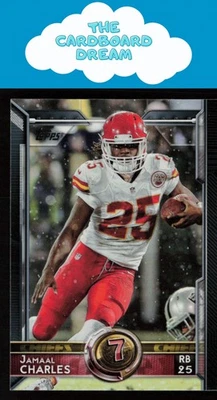 Jamaal Charles 2015 Topps #350 Kansas City Chiefs - Image 1 of 2