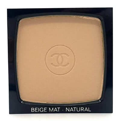 Chanel BEIGE MAT - NATURAL Purete Mat Shine Control Pressed Powder spf 15 .47 oz - Image 1 of 3