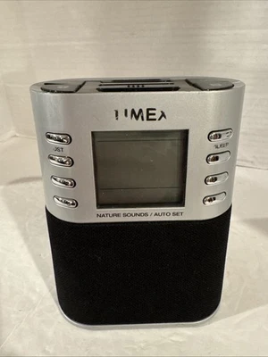 Timex T307S Dual Alarm Clock Radio Nature Sounds:2 - Image 1 of 4