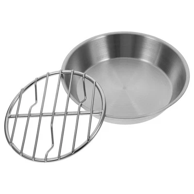  Ablagegitter Backgitter Für Backofen Essenstablett Aus Edelstahl Grillregal - Bild 1 von 4