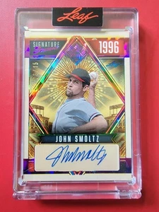 John Smoltz 2025 Leaf Seasons In The Sun Signature Seasons Baseball Card 03/15 - Picture 1 of 11