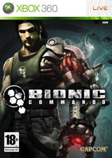 Bionic Commando (Microsoft Xbox 360, 2009) with Manual Capcom