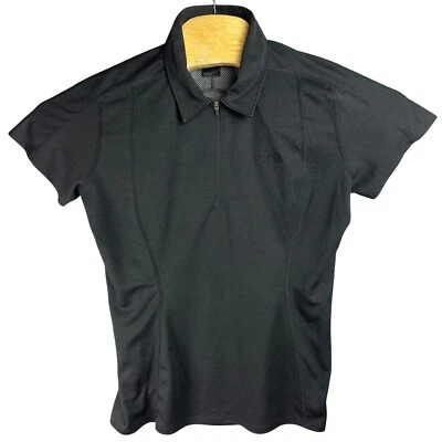 Camiseta deportiva de ciclismo The North Face para mujer L negra 1/4 cremallera mangas cortas Foto 1 de 4