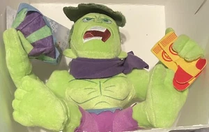 Marvel Disney Holiday Hulk Plüschpuppe mit Iron Man Strümpfen 9 Zoll x 13 Zoll Neu mit Etikett - Bild 1 von 3