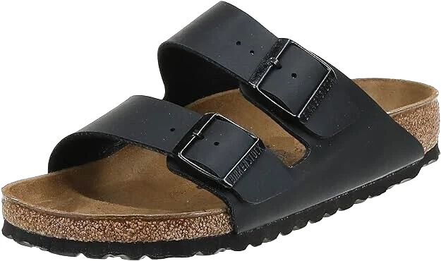 Birkenstock Arizona Birko-flor Sandal 37 N Black Birko Flor
