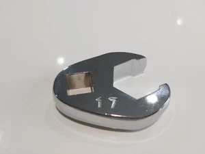 Krähenfuß Krähenfüße Schraubenschlüssel Schraubenschlüssel 3/8 Antrieb 17 mm - Marke Clarke Pro - Bild 1 von 1