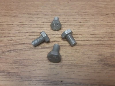 HONDA PIÑÓN BLOQUEO PL;ATE CABEZA HEXAGONAL PERNO 92000-06010-OA 6x10 HT ACERO (4) NOS Foto 1 de 3