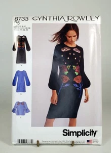 Muster Misses/Petite Kleid oder Top 2 Längen Gr. 4-12 Simplicity 8733 - Bild 1 von 2