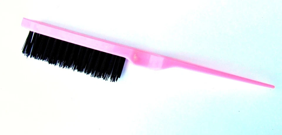 pink Hair brush, back combing, Hair Teasing, Hair Styling curling  brush .UK - Image 1 of 1