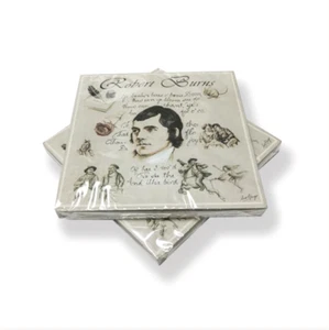 20 Stück Robert Burns Papierservietten 3-lagig - Bild 1 von 1