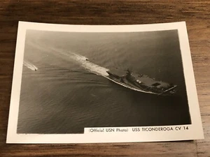Vintage Official USN Photo - USS TICONDEROGA CV 14 - Bild 1 von 1