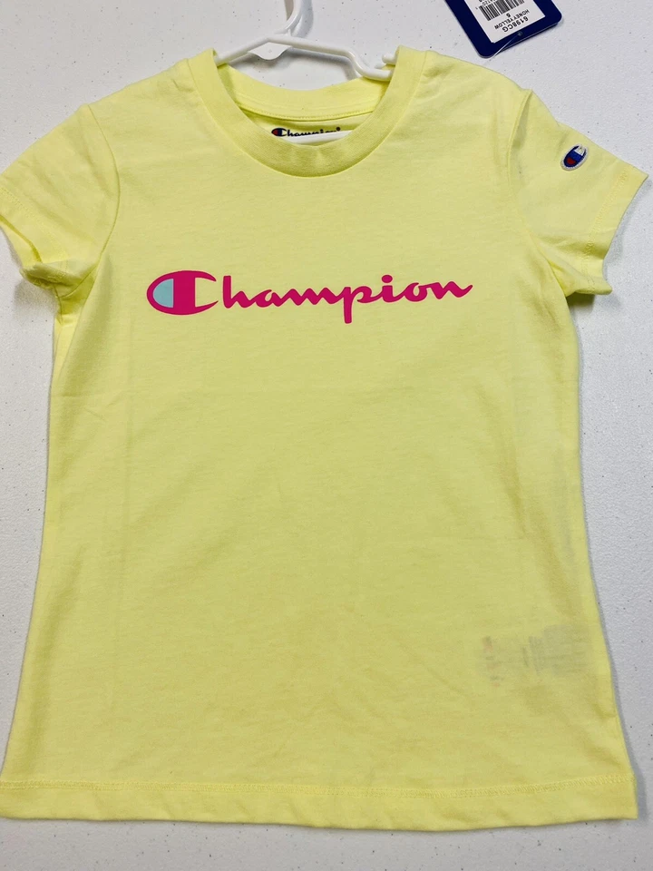 Champion Girls Short Sleeve Shirt  Size 6  NWT - Image 1 of 1