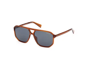Guess Occhiali da Sole GU8276 44V Arancione blu Uomo Donna - Foto 1 di 4