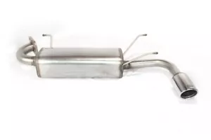 Escape deportivo para MAZDA MX5 tipo NB acero inoxidable 1998-2005 90mm redondo - Imagen 1 de 1