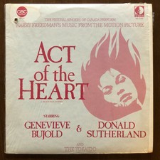Act of the Heart Rare Soundtrack LP Tokaido OST CBC