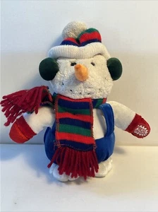 Dan Dee Plush Singing Snowman Christmas Rock Holiday Tested - Picture 1 of 8