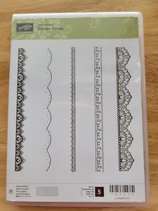 Stampin' Up! Delicate Details Lace Photopolymer Stamp Set - Imagen 1 de 4