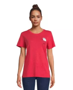 Way To Celebrate Women's Short Sleeve Graphic For Women T-Shirt Red sz 3XL New - Picture 1 of 8