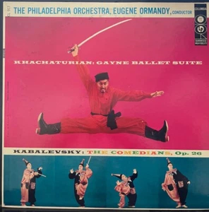 Eugene Ormandy Khachaturian Gayne Ballet LP Columbia 6 Eye 1950’s VG+ CL-917 - Imagen 1 de 4