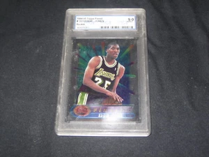 EDDIE JONES 1994 FINEST ROOKIE GENUINE AUTHENTIC BASKETBALL CARD GRADED 9 MINT - Picture 1 of 2