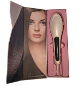 Luxe + Willow Linear Hot Brush Straightener Ceramic Barrels Silicone Tips - Picture 1 of 9