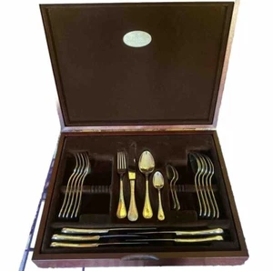 WMF BESTECK-SET ZÜRICH ⚜️FÜR 6 PERSONEN PATENT-FINE SILBER 90-45 VINTAGE 🥄🥄 - Bild 1 von 4