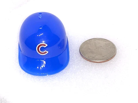 Chicago Cubs Vintage 1980s Mini MLB Baseball Gumball Helmet New! Cover