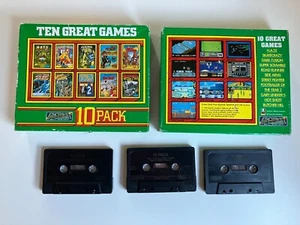 GREMLIN 10 PACK Commodore 64 128 C64 C128 tape cassetta Street Fighter - Imagen 1 de 2