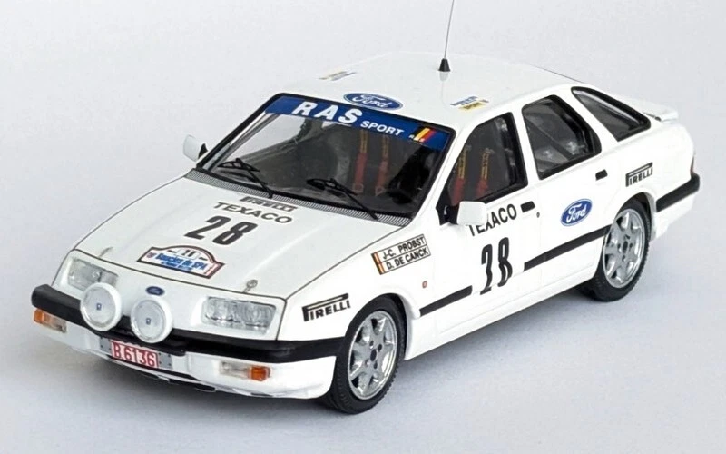 Ford Sierra Xr 4x4 1st Boucles De Spa 1986 Probst/de Canck 1: 1:43 TROFEU RRBE55 - Immagine 1 di 1