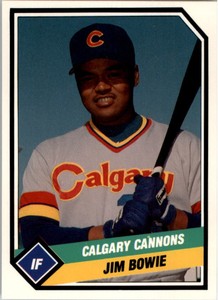 1989 Calgary Cannons CMC #17 Jim Bowie