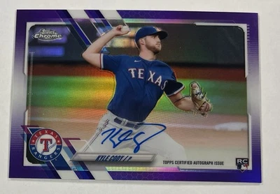 Kyle Cody Purple Refractor Auto (RC) 121/250 and Blake Taylor Auto (RC) - Image 1 of 4