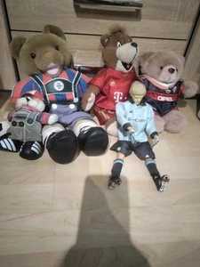 FC Bayern München Maskottchen Plüsch Bär Teddy Sammler Fan Artikel - Bild 1 von 1
