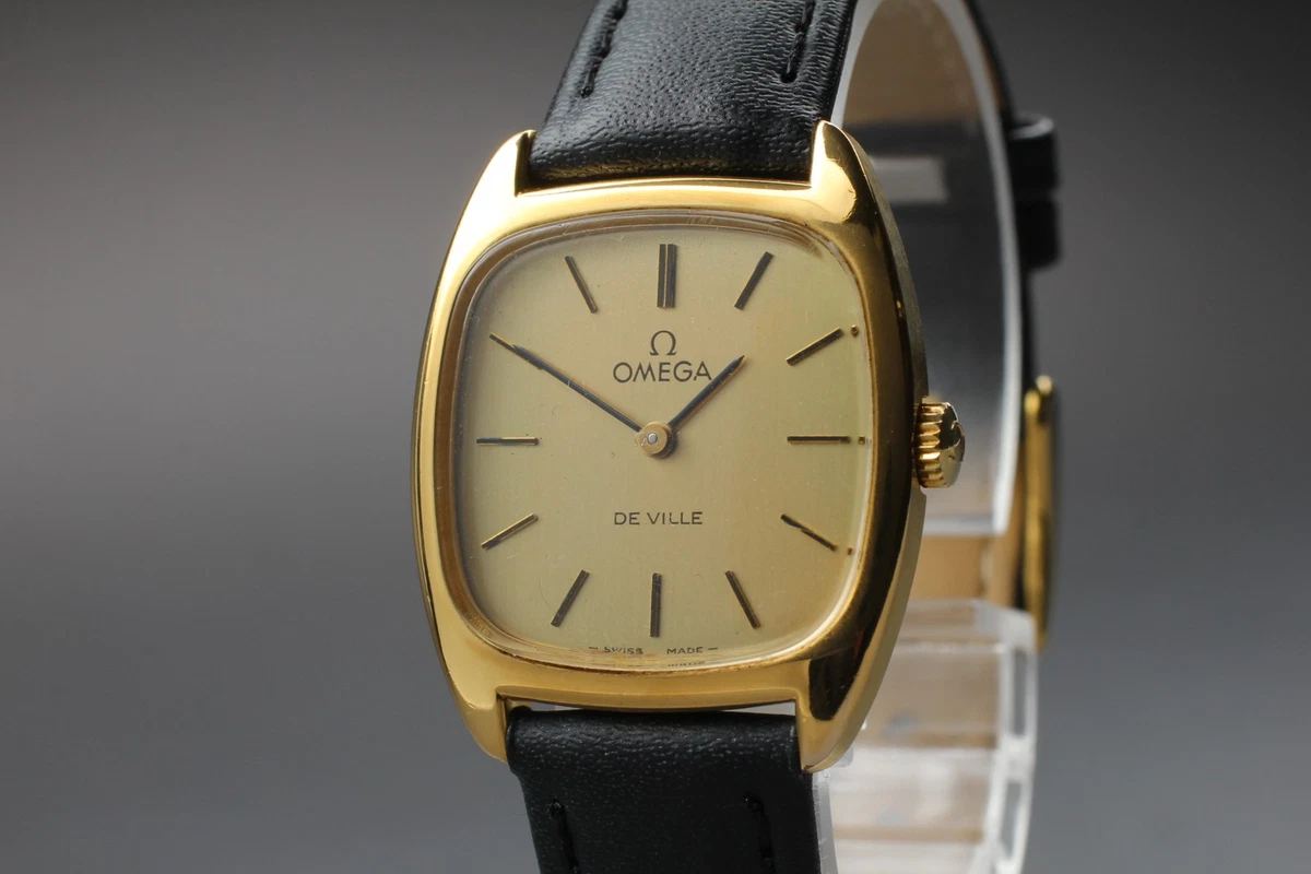 OMEGA De Ville Stainless Steel Case Quartz Wristwatches for sale