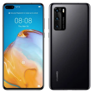 Huawei P40 5G czarny 128 GB 8 GB RAM dual sim dość dobry stan - Zdjęcie 1 z 2