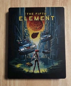 The Fifth Element US Blu-Ray Limited Edition Steelbook Art Cover - Picture 1 of 9