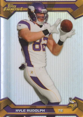 Finest Refractors #66 2013 Kyle Rudolph - FB Foto 1 de 2