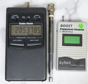 Vintage RadioShack LCD RF Radio Frequency Counter CAT: 22-305 W/ GOOIT Counter - Picture 1 of 4