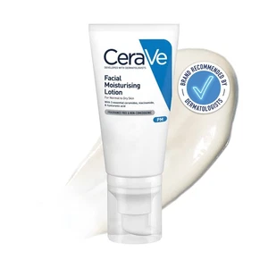CeraVe PM Loción Hidratante Facial con Ácido Hialurónico 52ml - Imagen 1 de 5