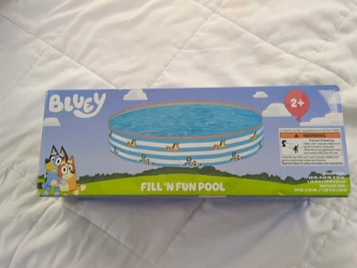 Piscina para niños Bestway Bluey 60" relleno profundo y diversión nueva en caja Foto 1 de 4